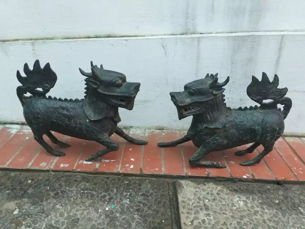 Kirin Kuningan antik, maaf khusus kolektor