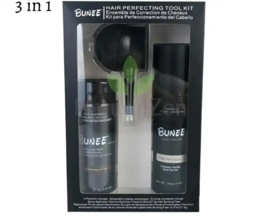 Bunee Hair Fiber Penebal Rambut Mengatasi Kebotakan