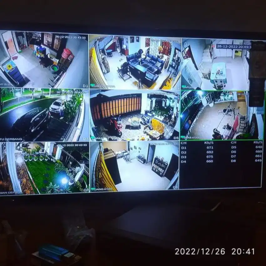 paket Kamera CCTV tersedia penangkal ptir plus pasang