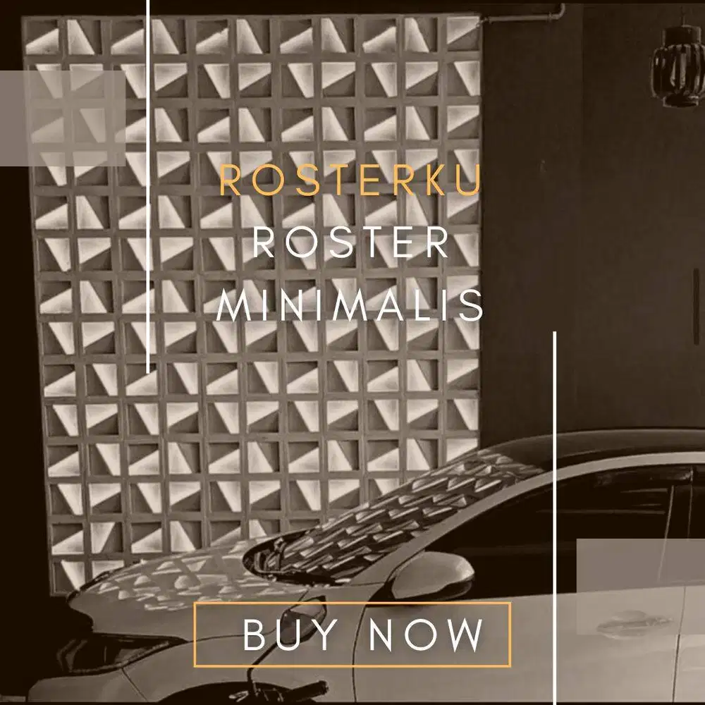 Termurah Roster Minimalis Free ongkir