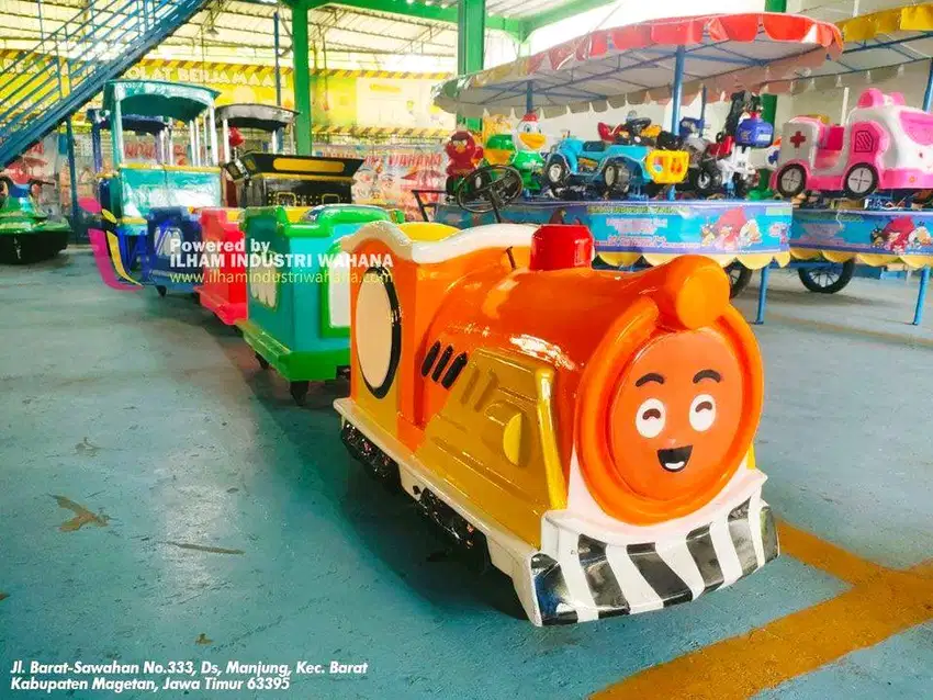 Kereta Lantai Remote