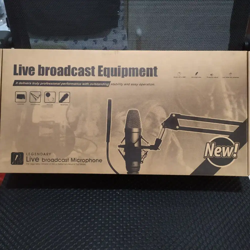 Live Broadcasting Equipment mic set