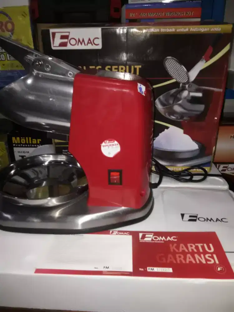 (rumah teknik jogja) mesin serut es fomac,produk import