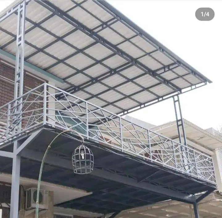 Kanopi Alderon - Rangka Besi