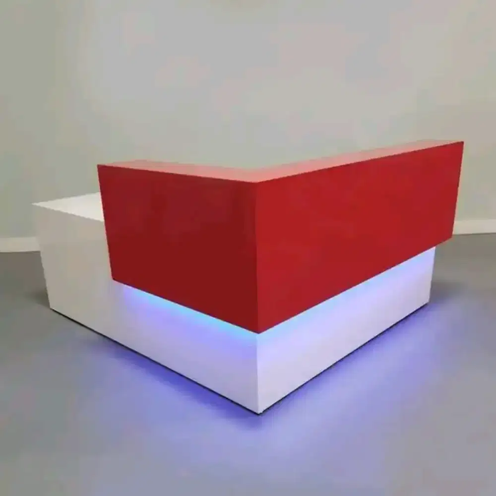 Meja resepsionis custom