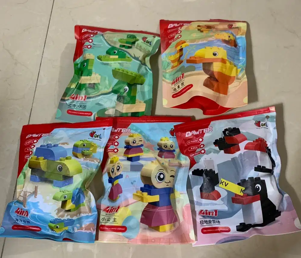 Puzzle balok mainan anak