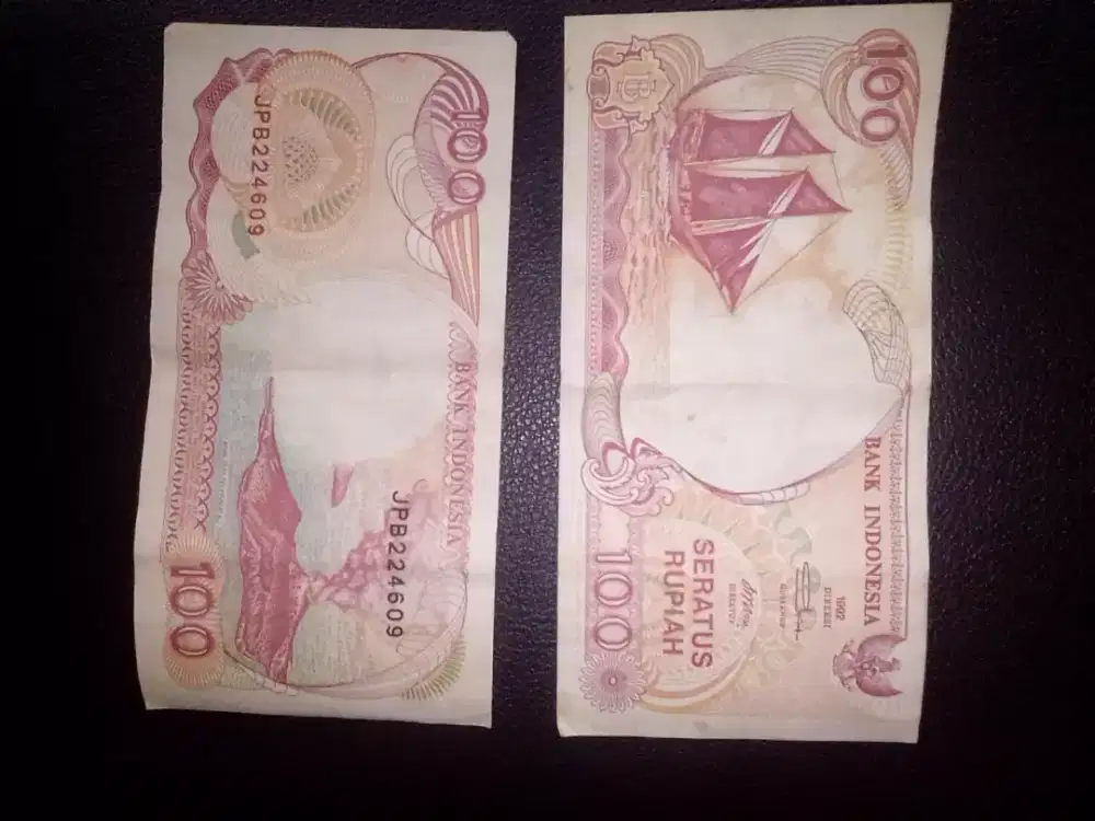 Jual pecahan rp. 100 lama