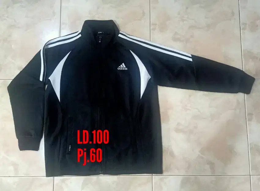 Jaket tracktop Adidas big logo original