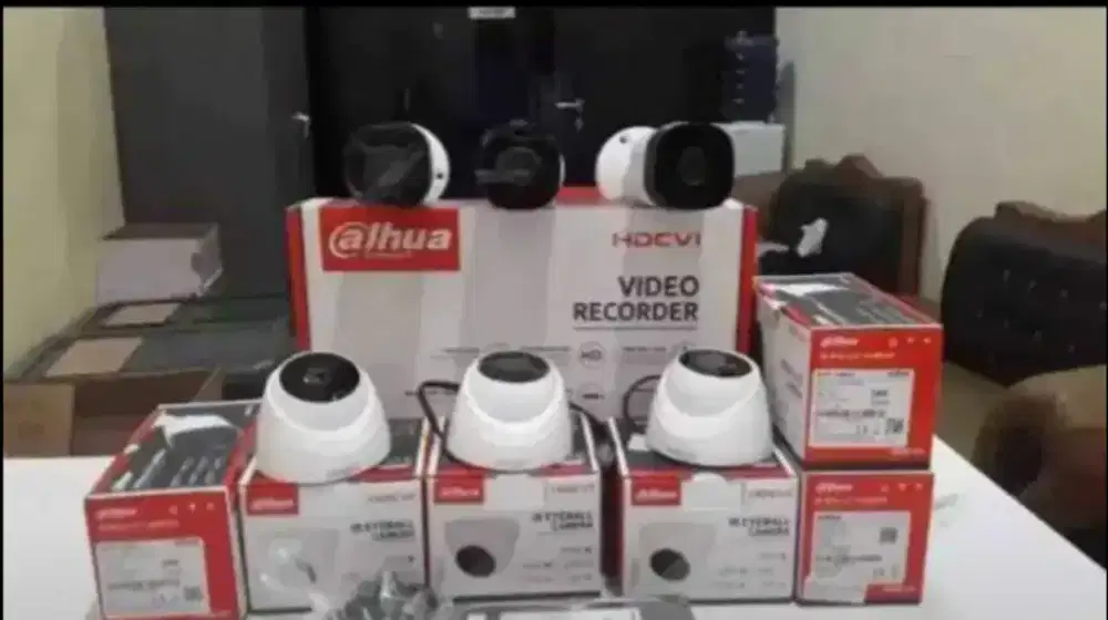 Terbaru Paket kamera CCTV kumplit free intalasi