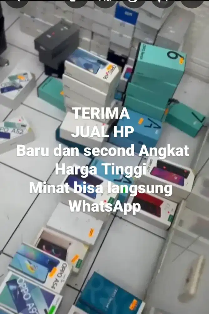 Oppo A60 8/128 - terima jual beli baru dan second