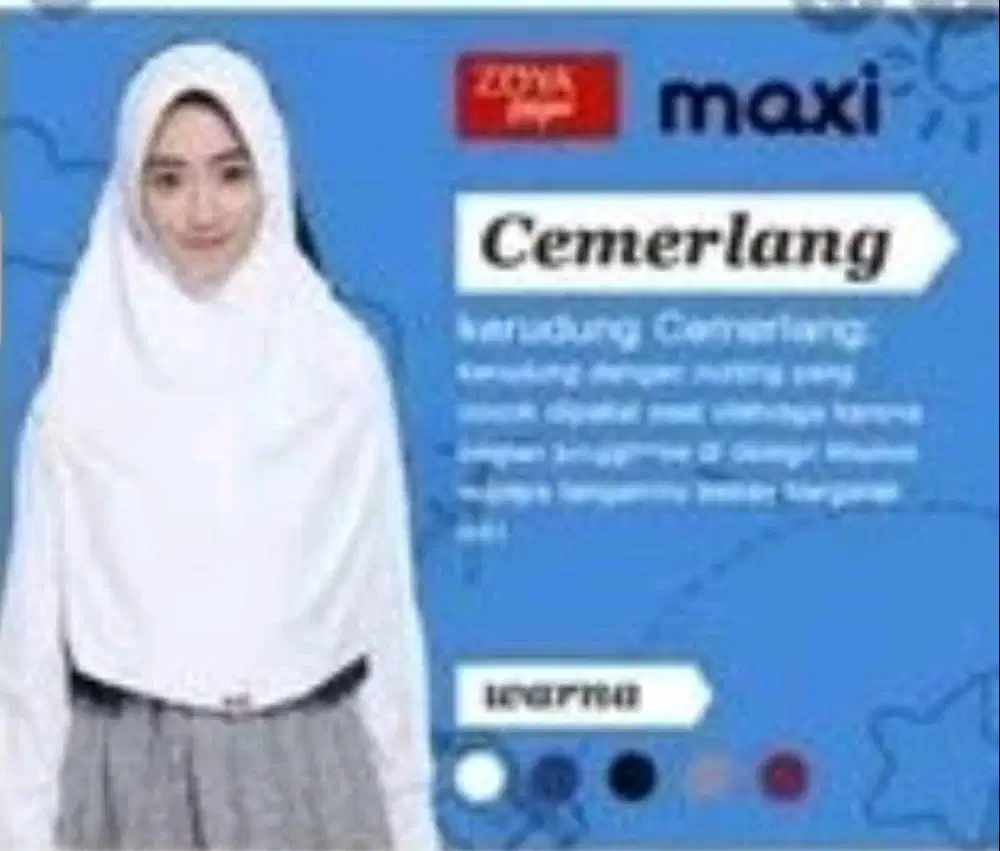 bergo muslimah merk zoya