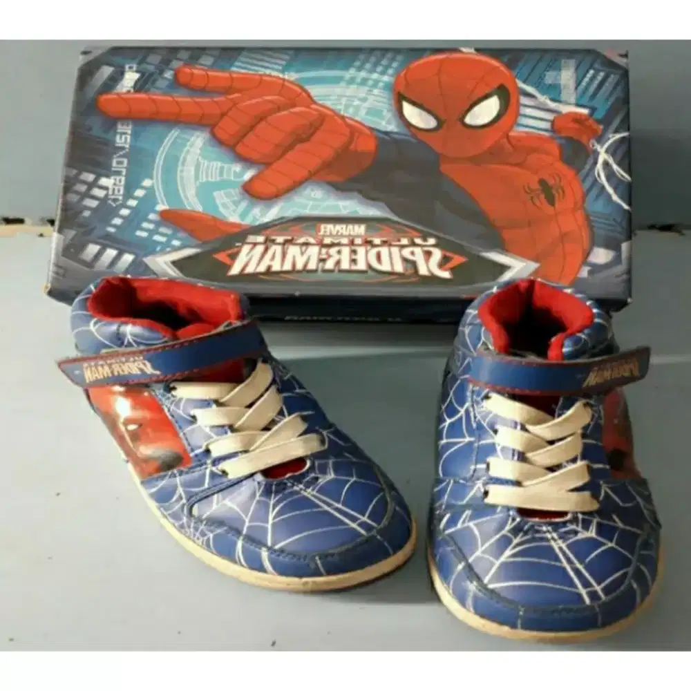 Marvel Ultimate Spiderman Original Sepatu Anak