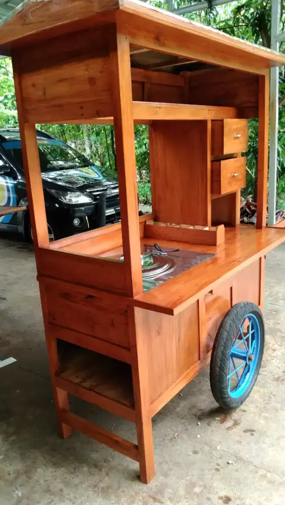 Gerobak miayam murah gratis ongkir bonus dandang