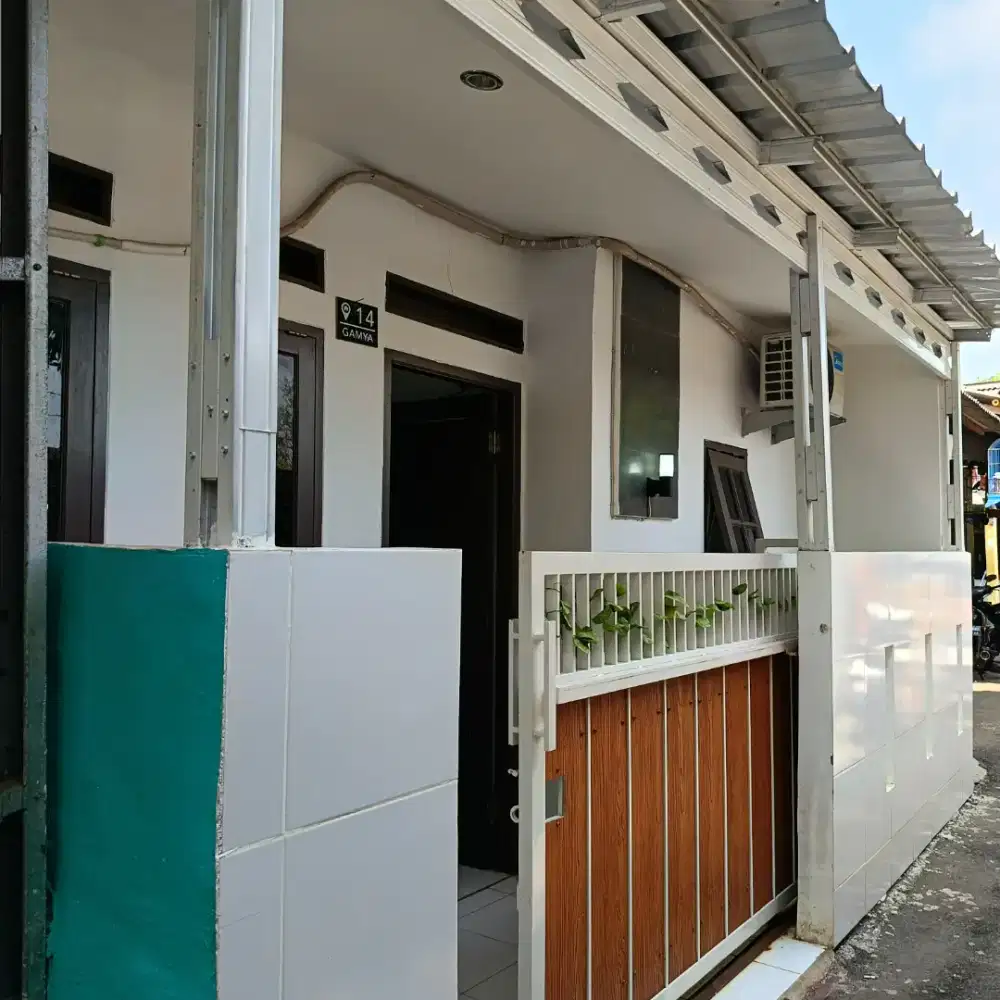 DIKONTRAKAN RUMAH BARU RENOVASI DI GANG deket alun alun pamulang