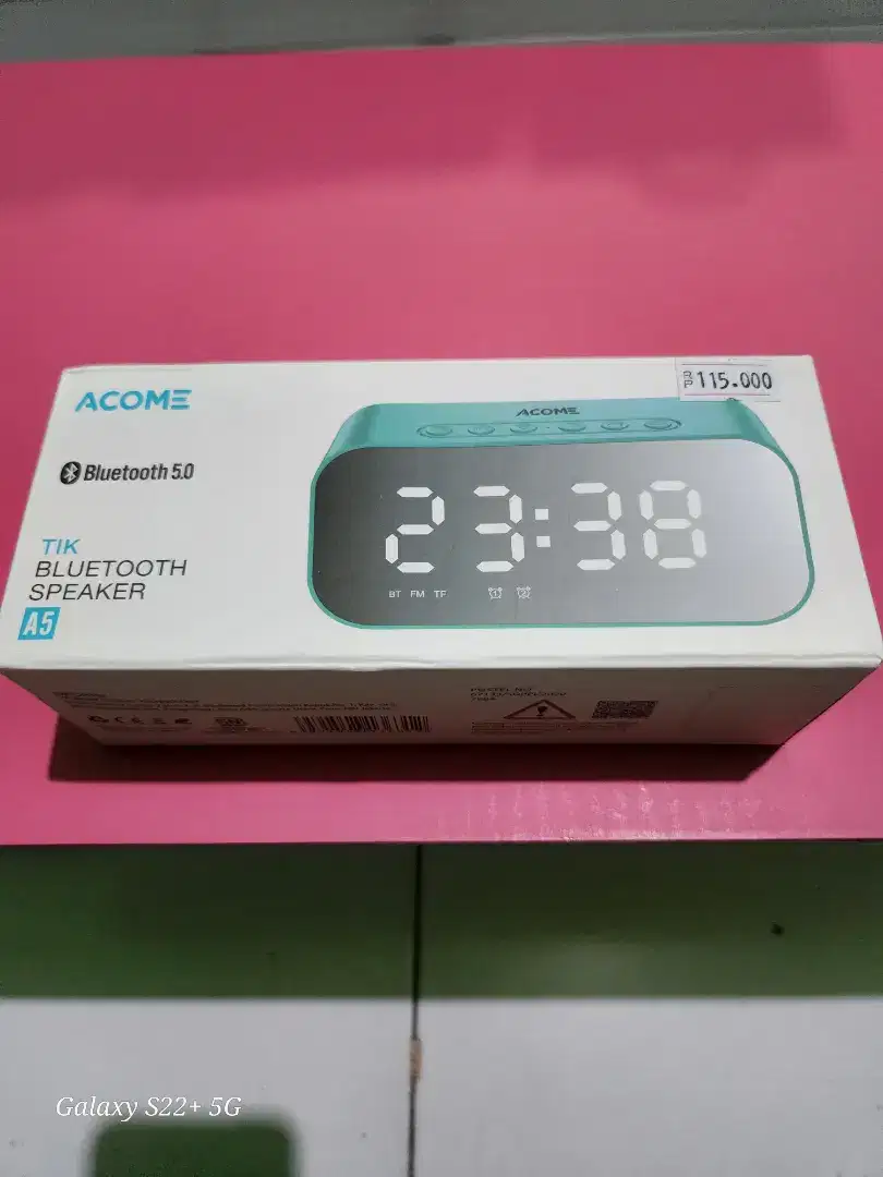 Speaker Bluetooth alarm Led display