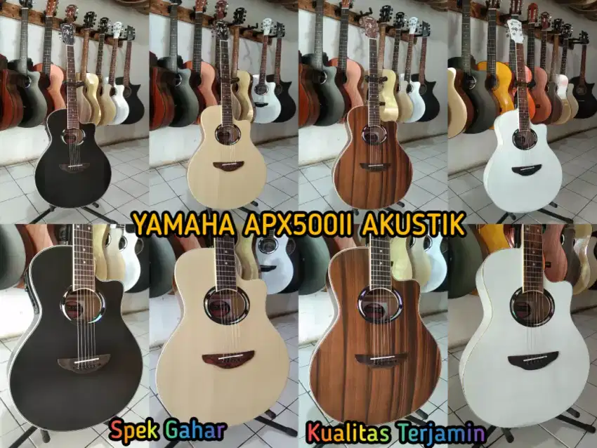 Gitar Akustik Yamaha Apx500ii Spek Gahar Kualitas Terjamin