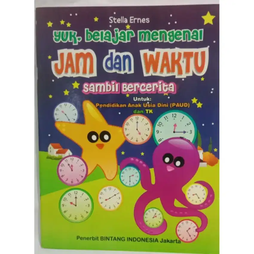 Buku belajar jam dan waktu