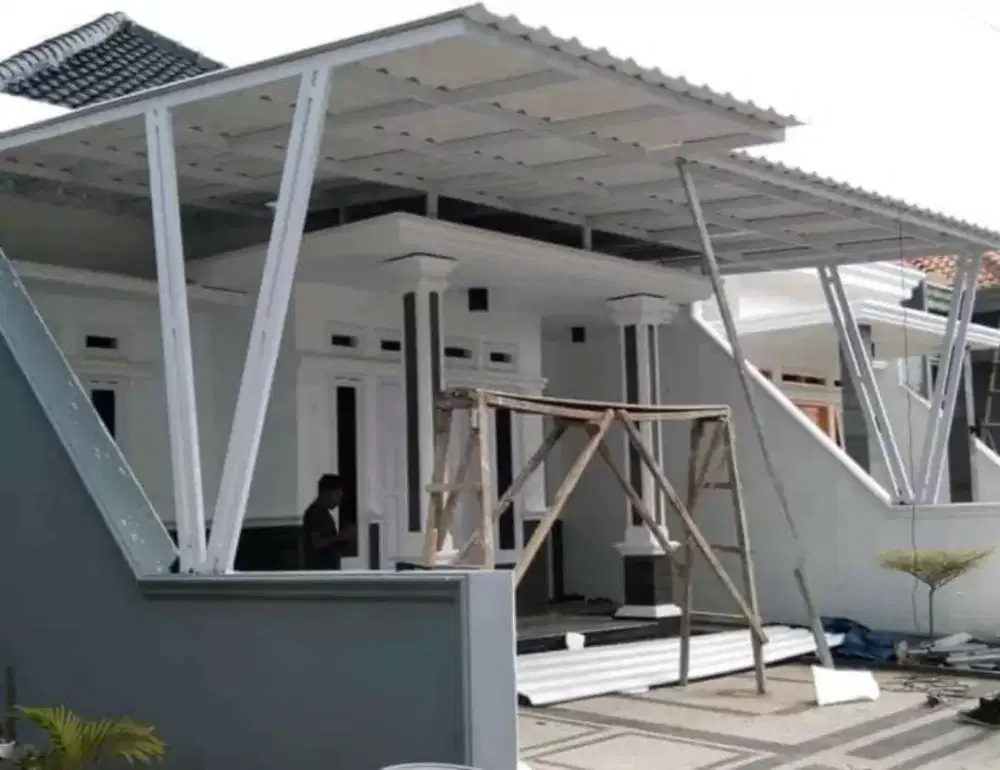 kanopi atap alderon rs Single layer