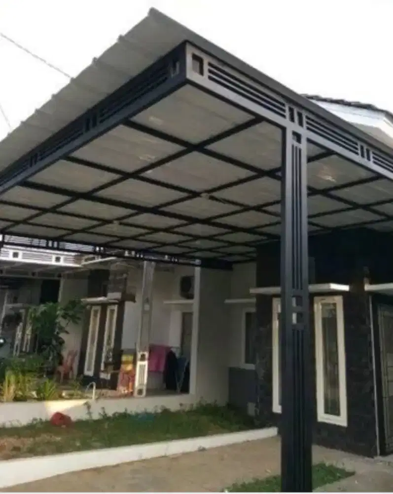 Kanopi minimalis atap ardelon single