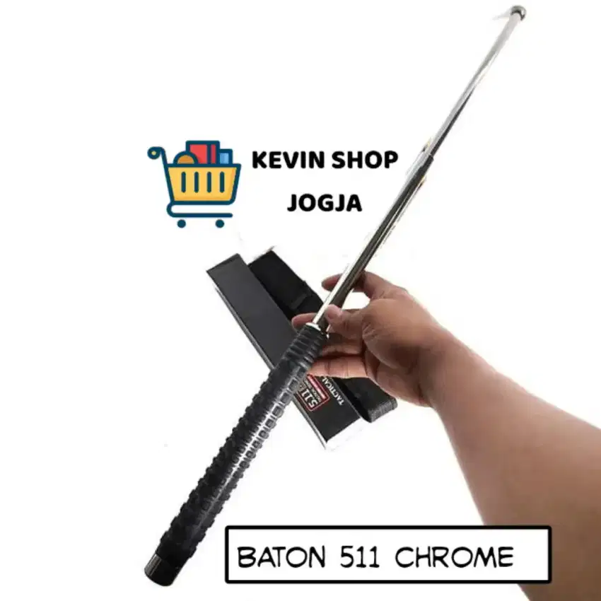 Baton Stick 511 EAGLE import warna CHROME
