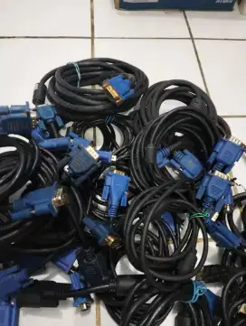 Kabel Ori VGA dan HDMI Monitor