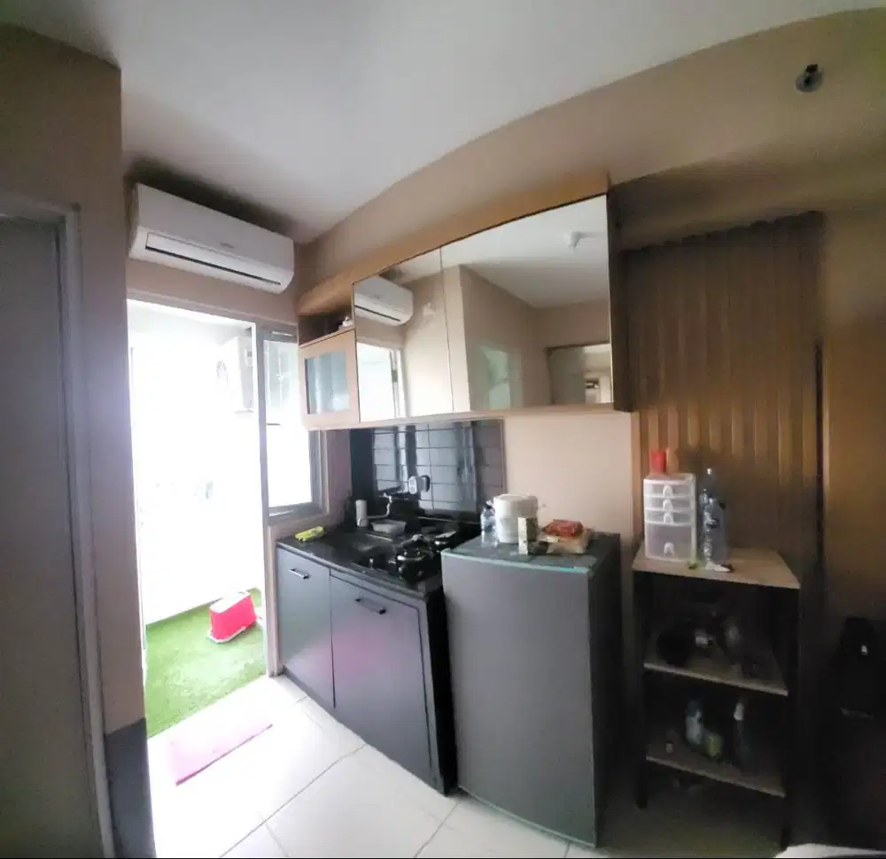 Disewakan Educity Prince 1BR View ke pool (Tahunan/Min 6 bln)