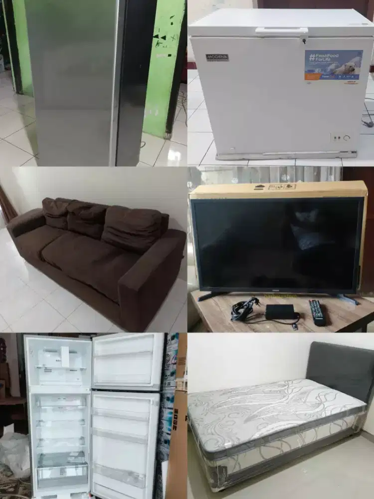 Siap Terima Barkas TV Kulkas Freezer Mesin Cuci Sofa Speaker Springbed