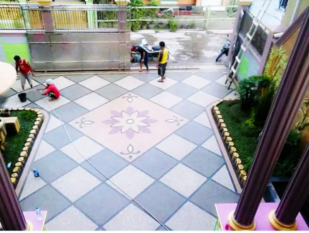 Tukang taman, batu sikat ampyangan,kolam ,Gresik, Surabaya, Sidoarjo