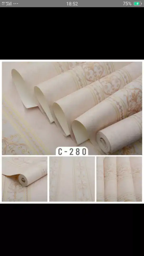 Promo paket pasang wallpaper dinding