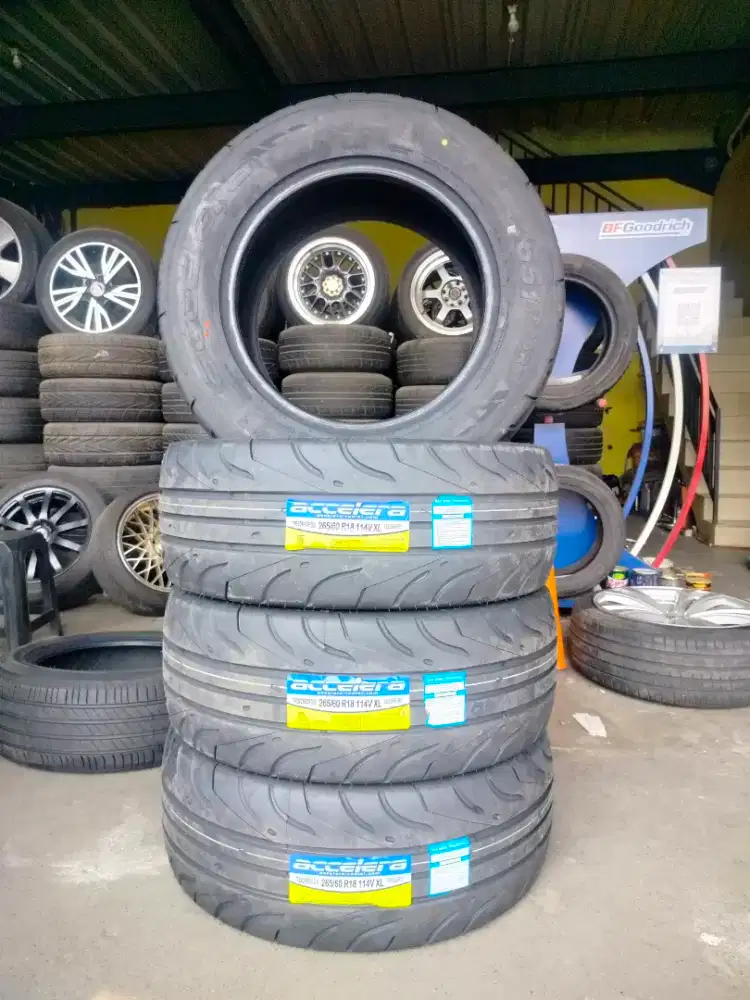 Ban accelera 651 semi slick 265 60 18