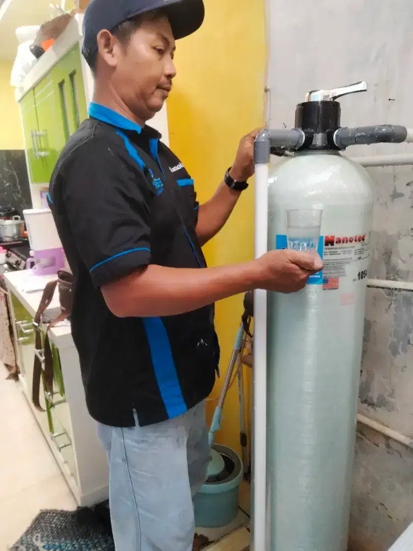 Alat filter penyaringan air pompa sumur bor tanah/ PDAM PAM keruh bau