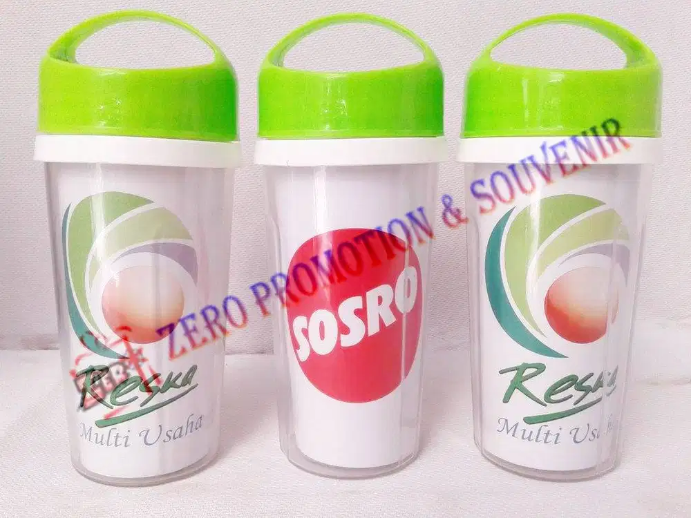 Souvenir tumbler ulang tahun insert paper