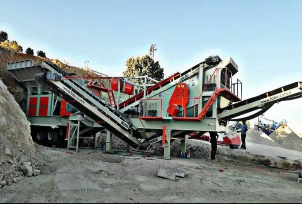 Stone crusher mobile dan portable