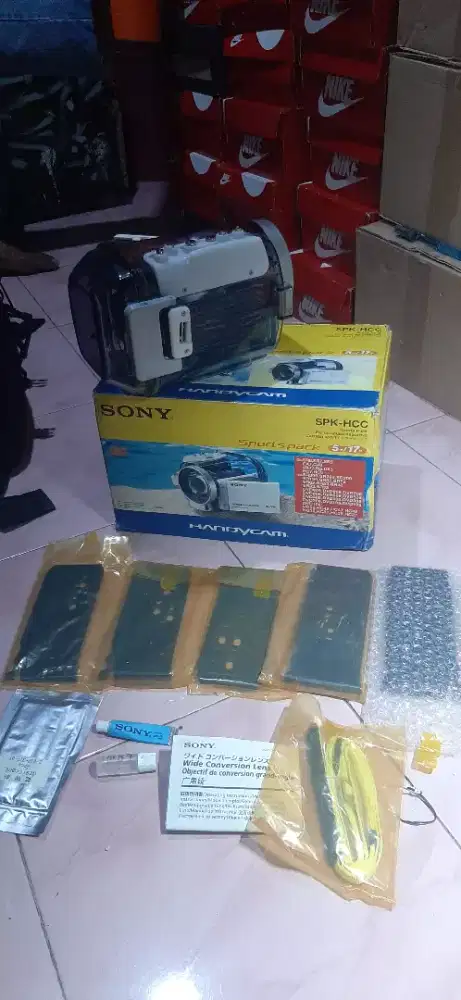Case housing buat handycam underwater sony
