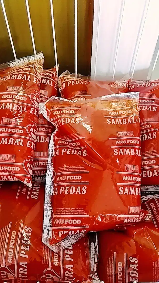 Jual saos sambal AKU extra hot 1kg