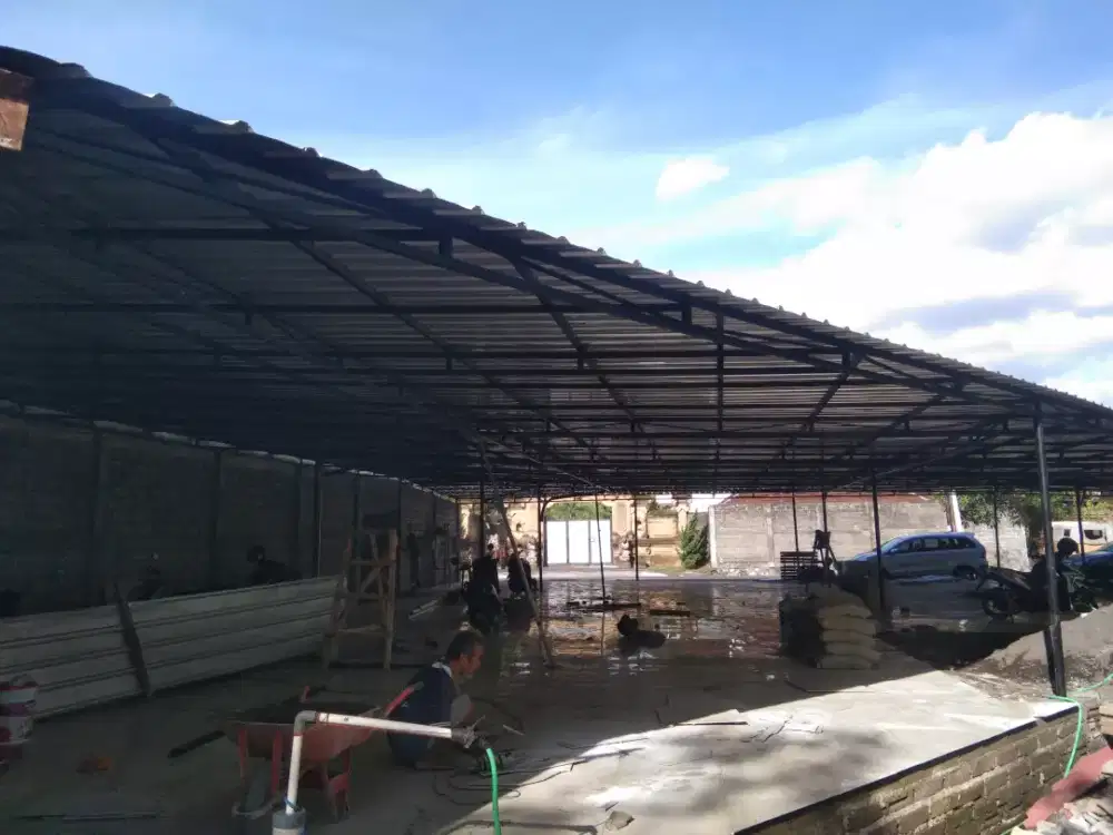 Kanopi dan pintu pagar berkualitas
