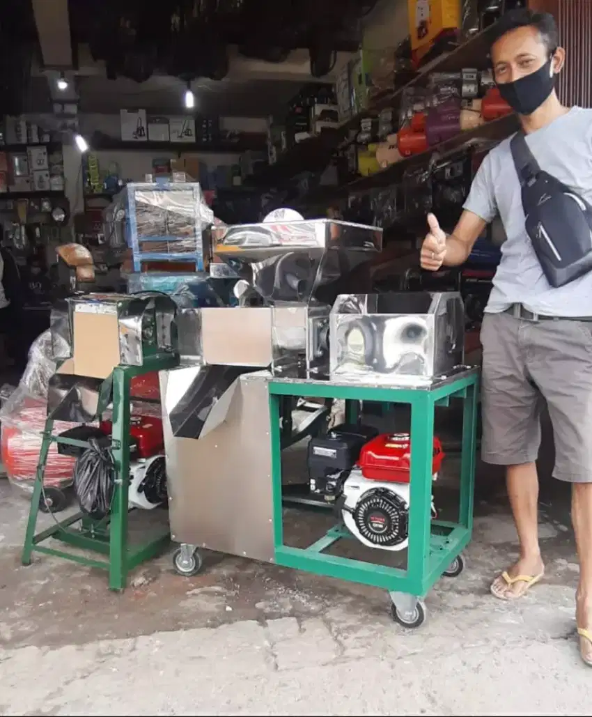 paket Lengkap Mesin Parut & Peras Santan A22