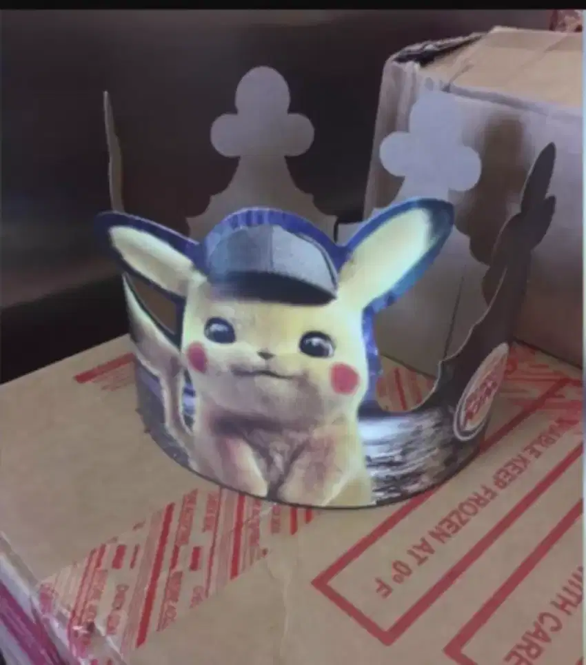 digimon burger king  ff topi peci pikachu pokemon mcd souvenir