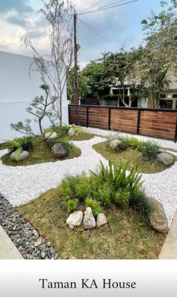 Dekorasi taman rumah