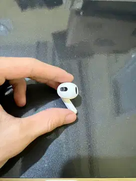 airpods gen 3 earpice kiri left original copotan ibox resmi no minus