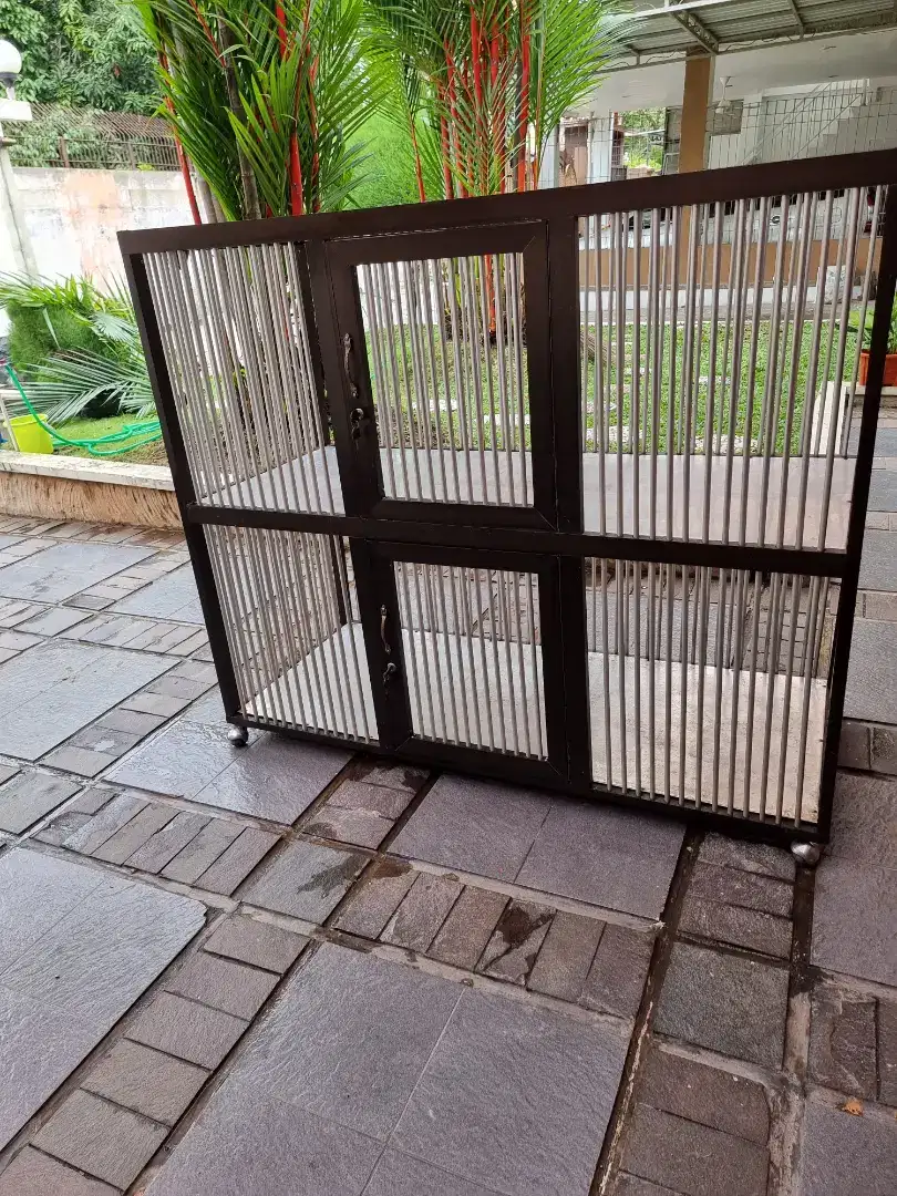 Kandang kucing aluminium