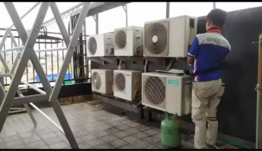 GREEN COOL : jasa service AC,bongkar pasang,perbaikan,jual/beli AC