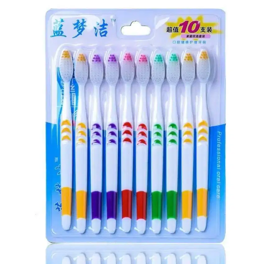 Sikat Gigi 10in1 ( 1 pack 10 piecies )