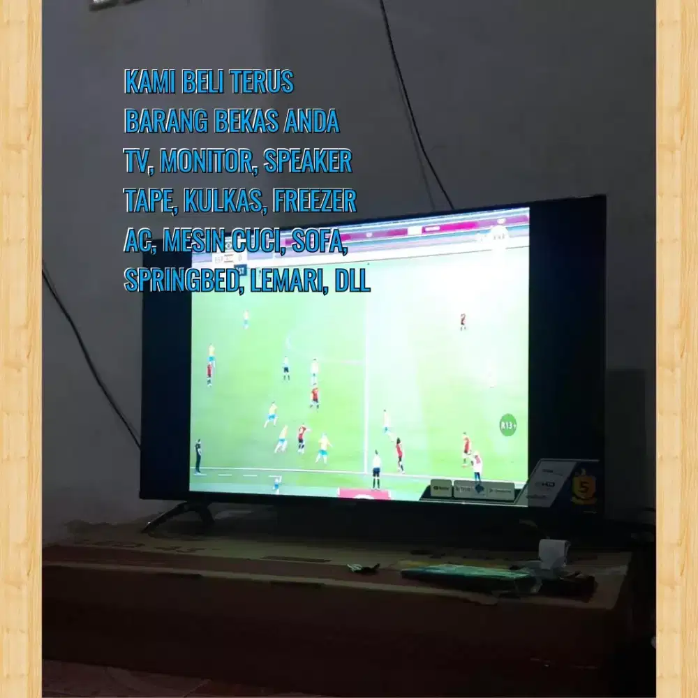 Dibeli terus TV bekasmu barang bekasmu