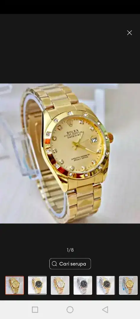 Promo Jam Rolex otomatis tanpa baterai Kepanjen