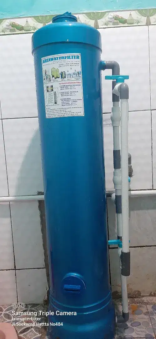 Filter Air Pvc Diameter 10 Inchi Tinggi 135 Cm