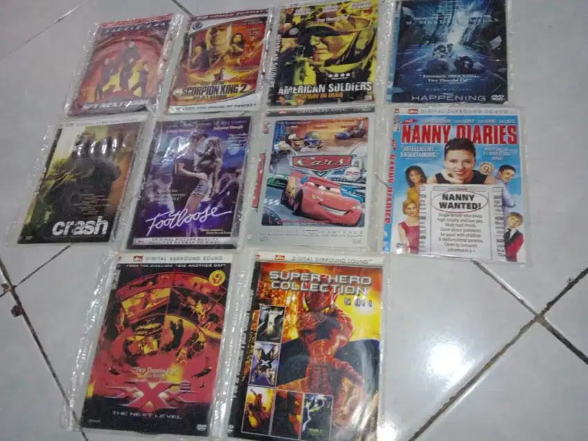 Film dvd film barat ada 39 judul, 39pcs, kondisi ok dijamin, bisa nego