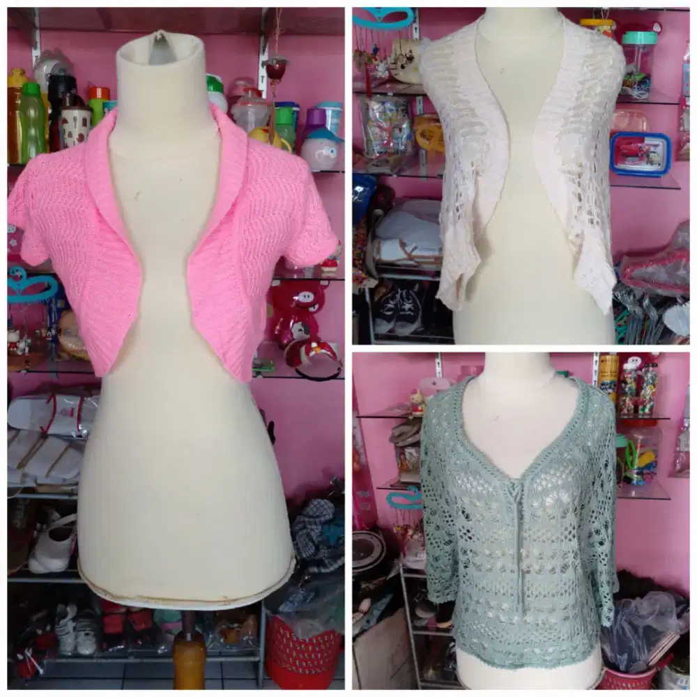 Cardigan outer rajutan