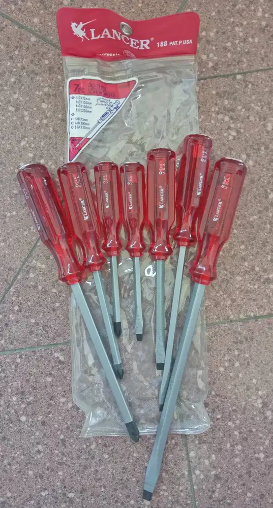 Obeng 7 pc-set  Lancer