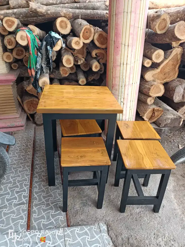 Meja warkop bahan full kyu